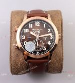 GR Factory Patek Philippe Calatrava Pilot Travel Time Watch Rose Gold